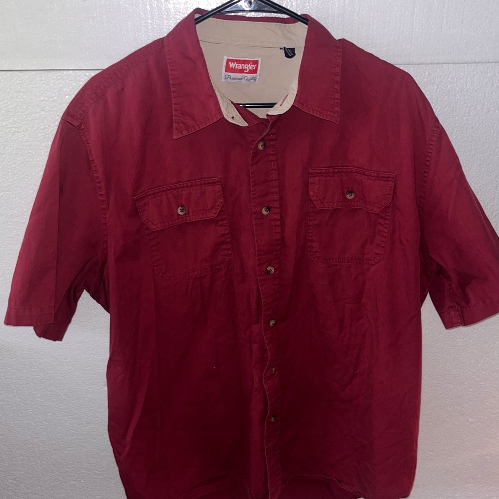 Wrangler button down XL